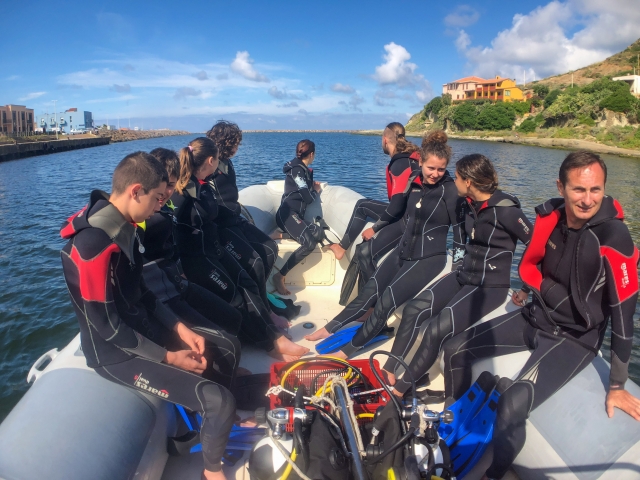  Llegada al lugar de buceo