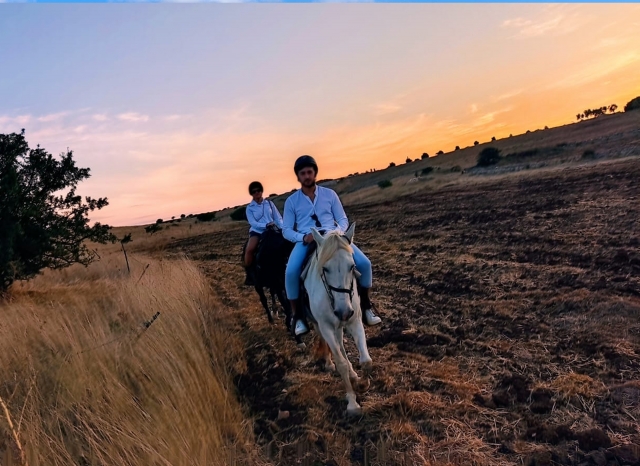  Atardecer a caballo en el Parque Nacional de Alta Murgia 