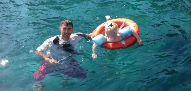  Un agradable baño en el mar 