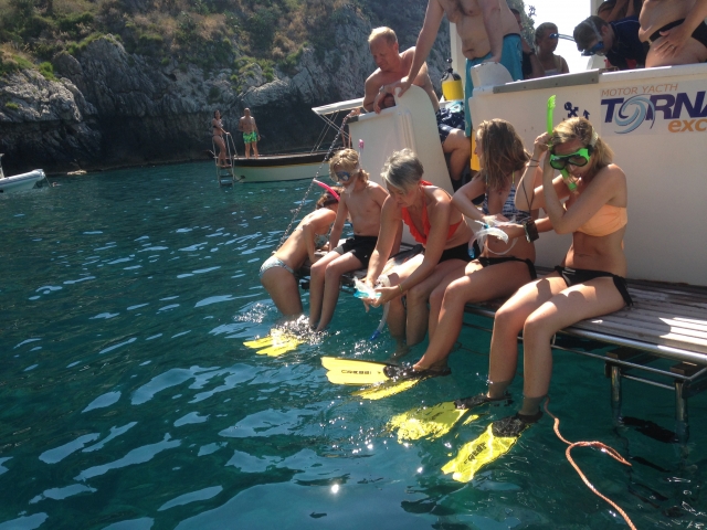  Antes de la inmersión