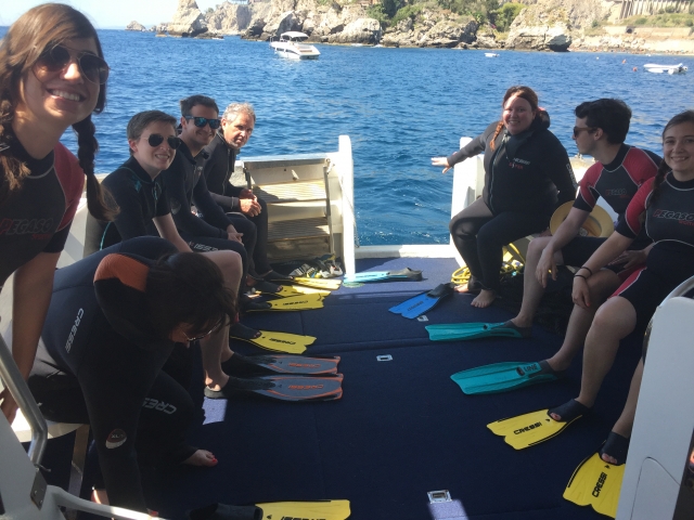  Antes de las inmersiones 