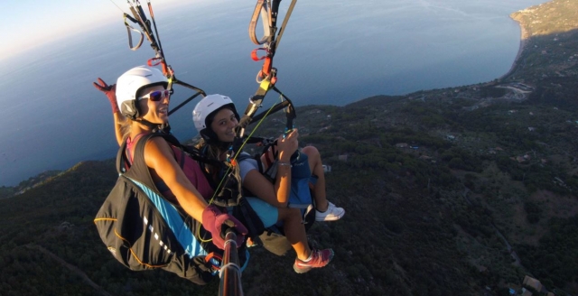 vuelo en parapenle biplaza 