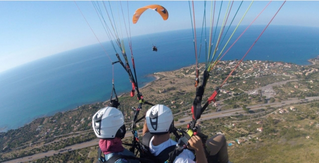  Volando sobre el mar de Sicilia 