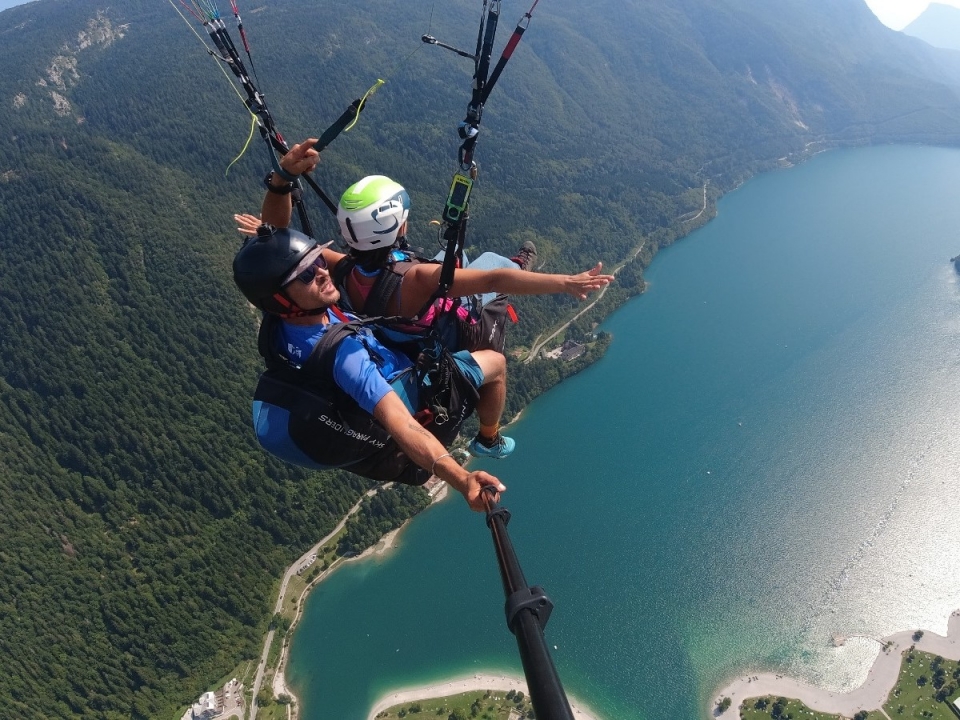 Vuelo en parapente Vuelo en parapente