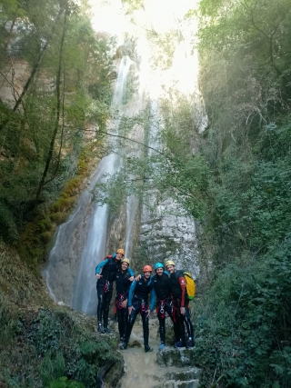 Barranquismo en el desfiladero de Riancoli duranle 3 horas