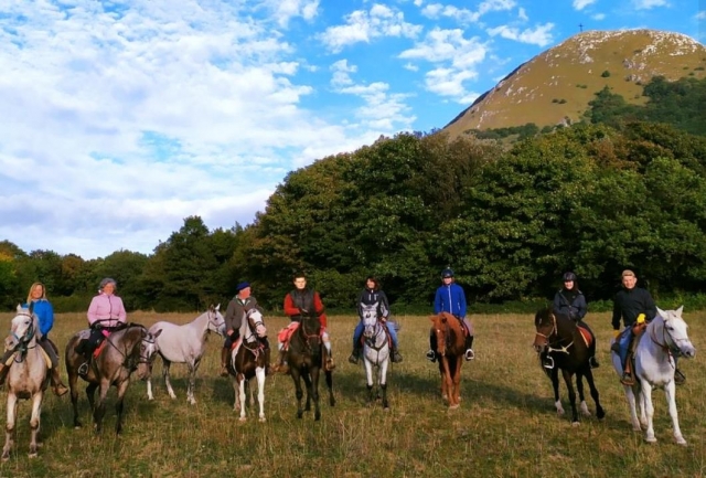 en la cerro de San Vicino 