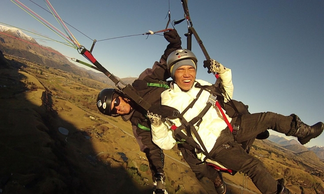  venga a volar en parapente