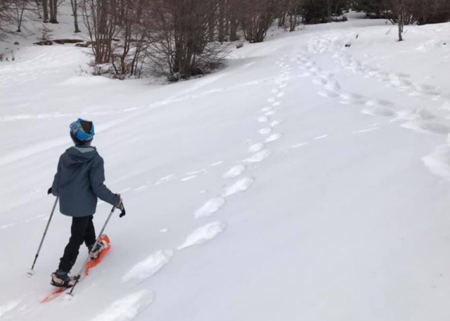  raquetas de nieve para niños 