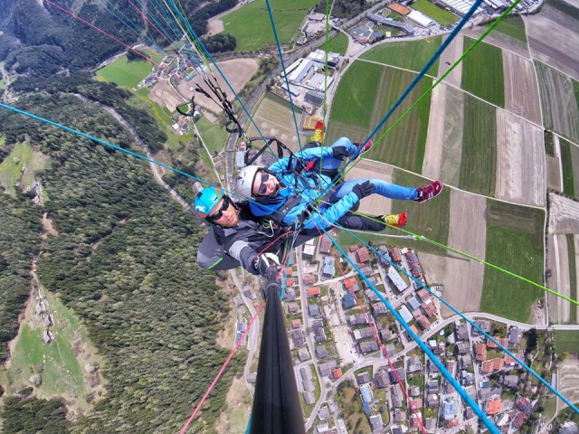  Experiencia en parapenle Plan de Corones 