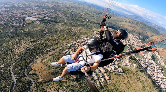 Vuelo panorámico en parapente en Rieusted 1 hora y media