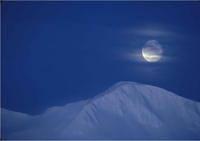 Raquetas de nieve en luna llena en la meseta de Tonezza 4 horas