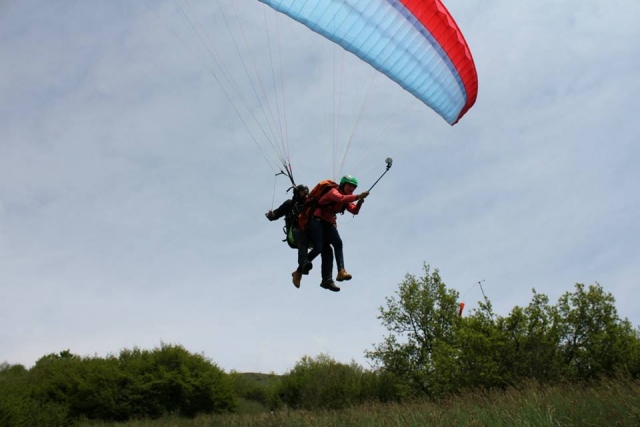  Vuelo en parapenle 