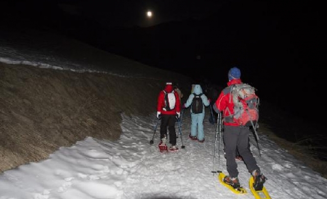 raquetas de nieve nocturna vetan 
