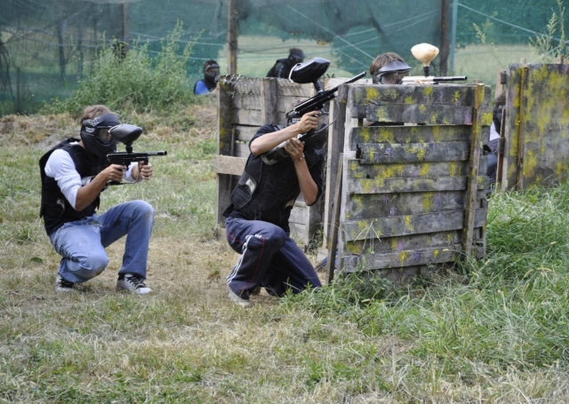  partido de paintball