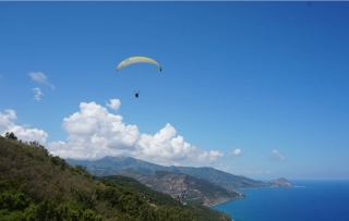 Vídeo y fotos de parapente San Vito Lo Capo 20 min