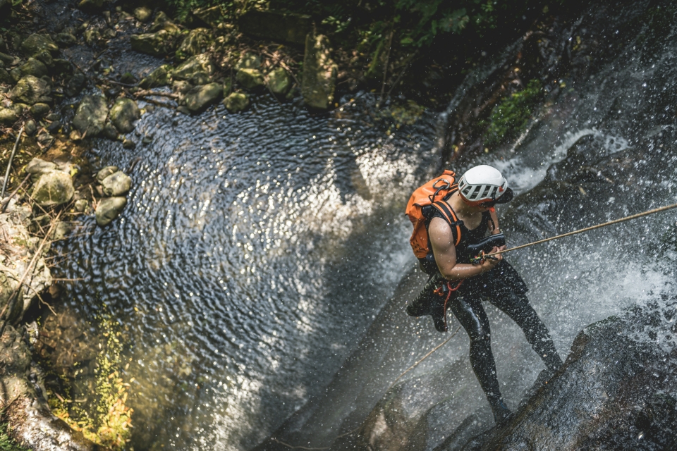  Escalada en el torrente Palvico 