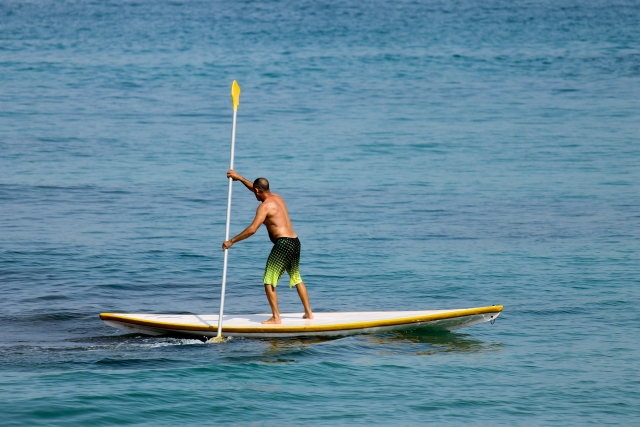 Lección de SUP de 1 hora en Pietra Ligure