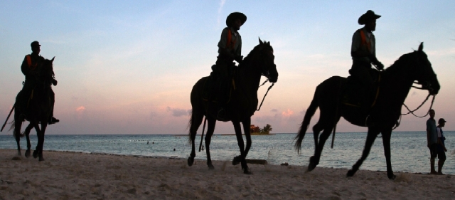  caballos junto al mar 