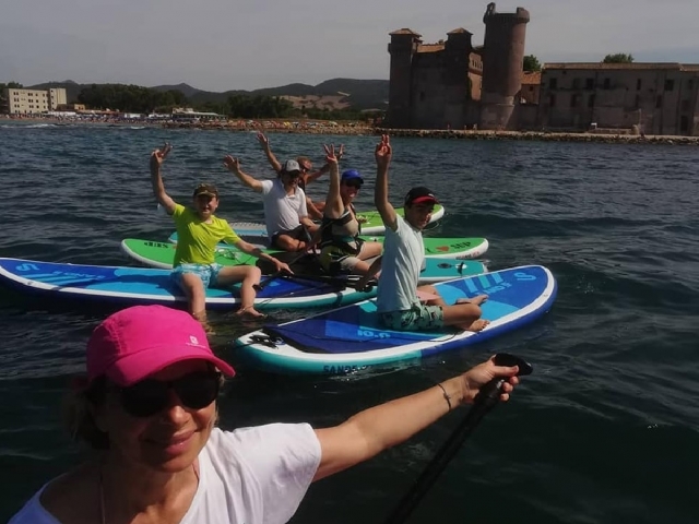  hacemos SUP en la zona arqueológica 