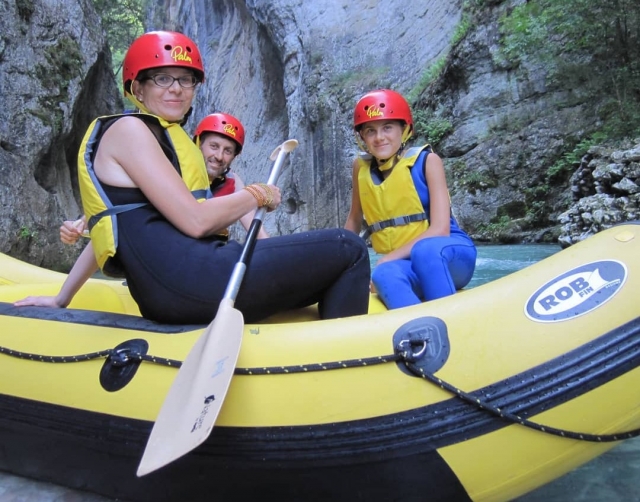  ponle la chamarra y vamos a hacer rafting en el Negro