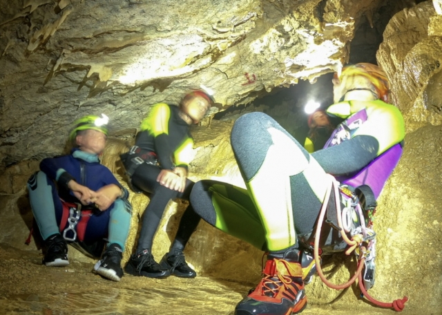  barranquismo spaleo en la zona de Fornovale