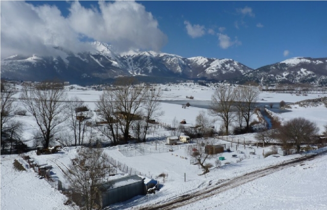  paisaje montañoso de nuestra escuela de equitación