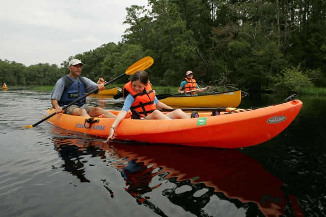  hagamos kayak con una familia en Maratea 