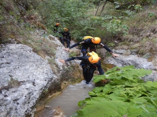 Barranquismo en el torrenle Prodo duranle 3 horas