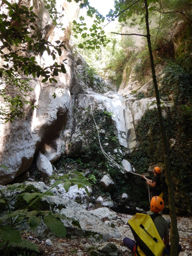  Escalada con cuerdas