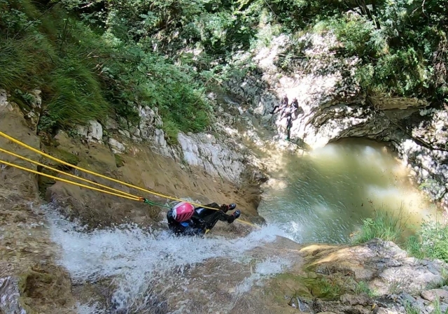 adrenalina y barranquismo 