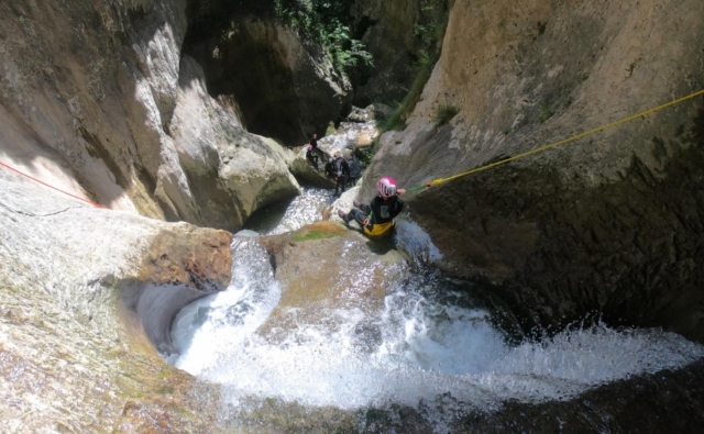  descenso en grupo 
