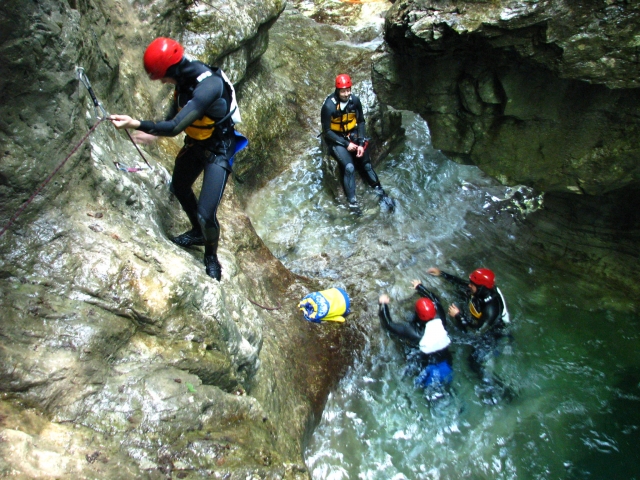 Barranquismo en el Río Nero