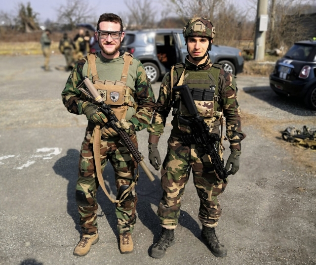 listos para el gotcha en Chivasso