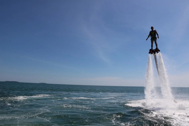  flyboard en el Lago de Garda 