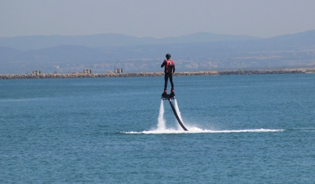  flyboard en Roma 