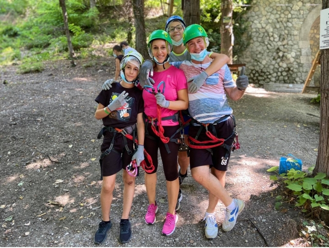 en familia todos juntos