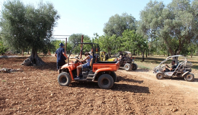 en Buggy en Puglia 