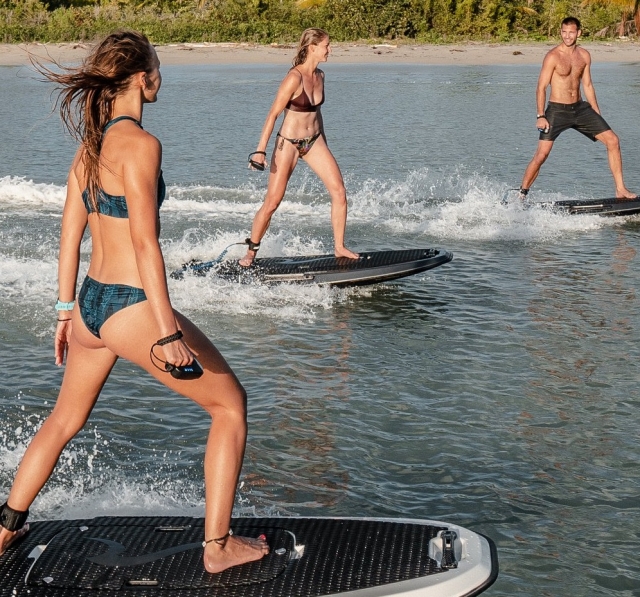 grupo en jetsurf eléctrico 