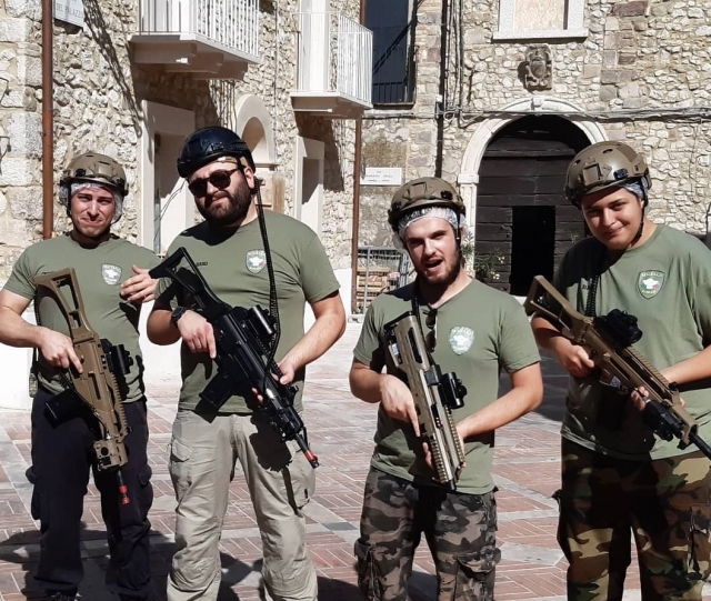  prepárale para un partido de airsoft 
