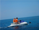 Jet ski con licencia náutica en Monopoli 30 min