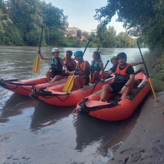  kayak con amigos 