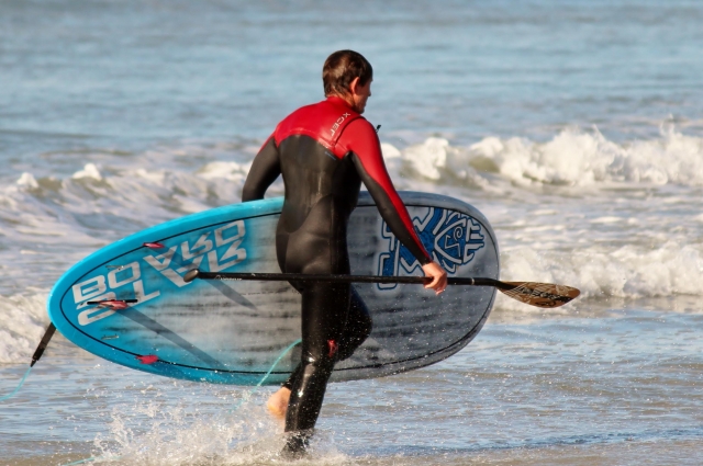 me divierle el paddle board en Palau 