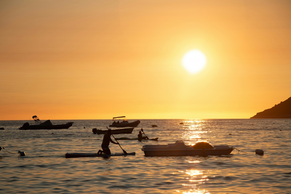  Momentos antes del atardecer