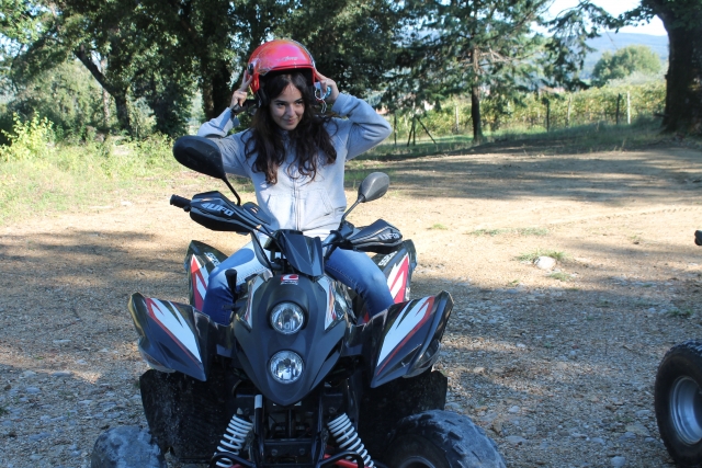  en cuatrimotos en Castelnuovo 