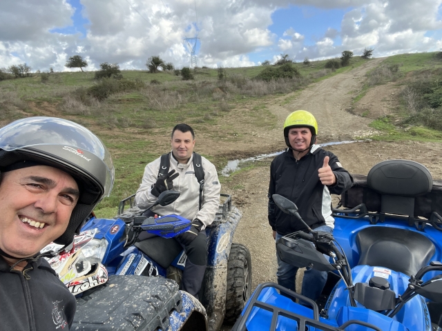 Excursión en cuatrimoto biplaza Faggeta di Oriolo 4 horas