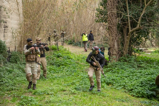  juego de airsoft 