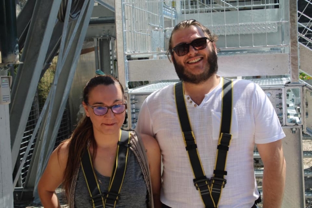  Pareja lista para volar 