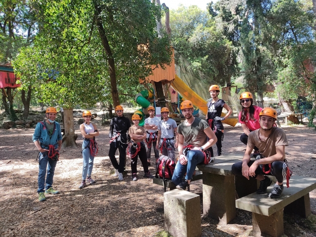 en grupo en el parque buccheri 