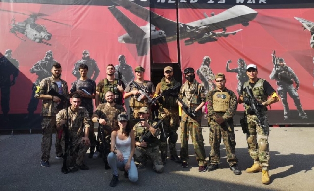  equipo completo listo para la batalla 