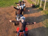 10 vueltas en cuatrimoto al circuito de Cerveteri 30min